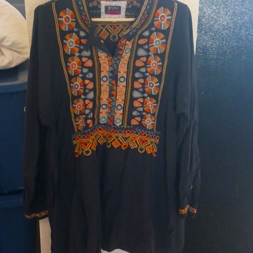 Johnny Was Biya tunic XL